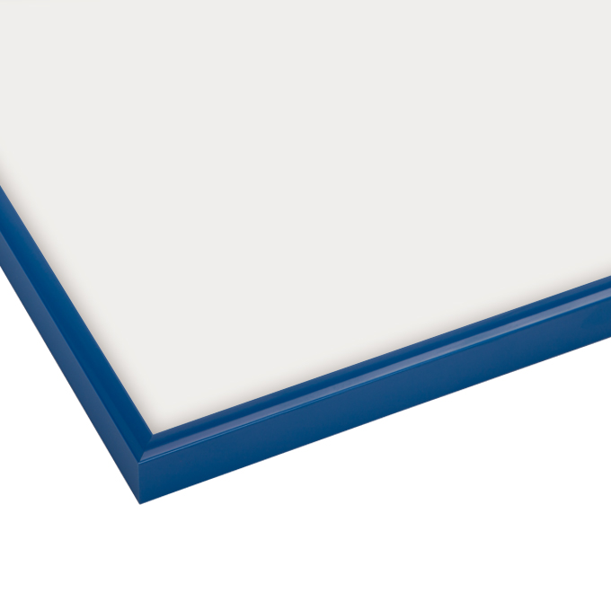 Alurahmen STANDARD, 18 x 24 cm, blau glanz