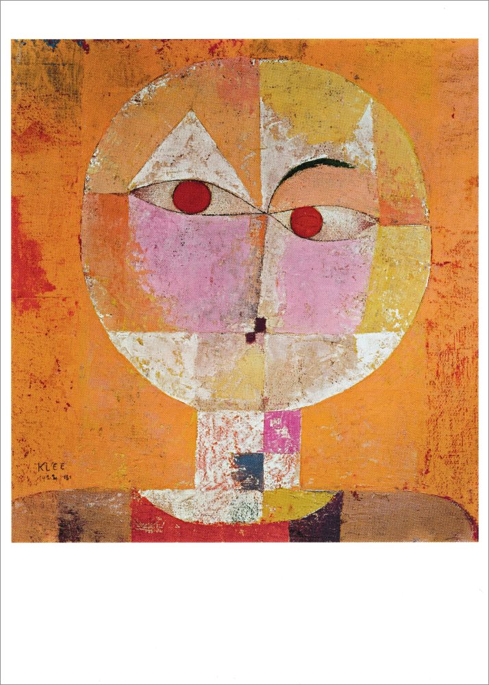 Kunstkarte Paul Klee "Senecio (Baldgreis)" Kunstkarte Paul Klee "Senecio (Baldgreis)"
