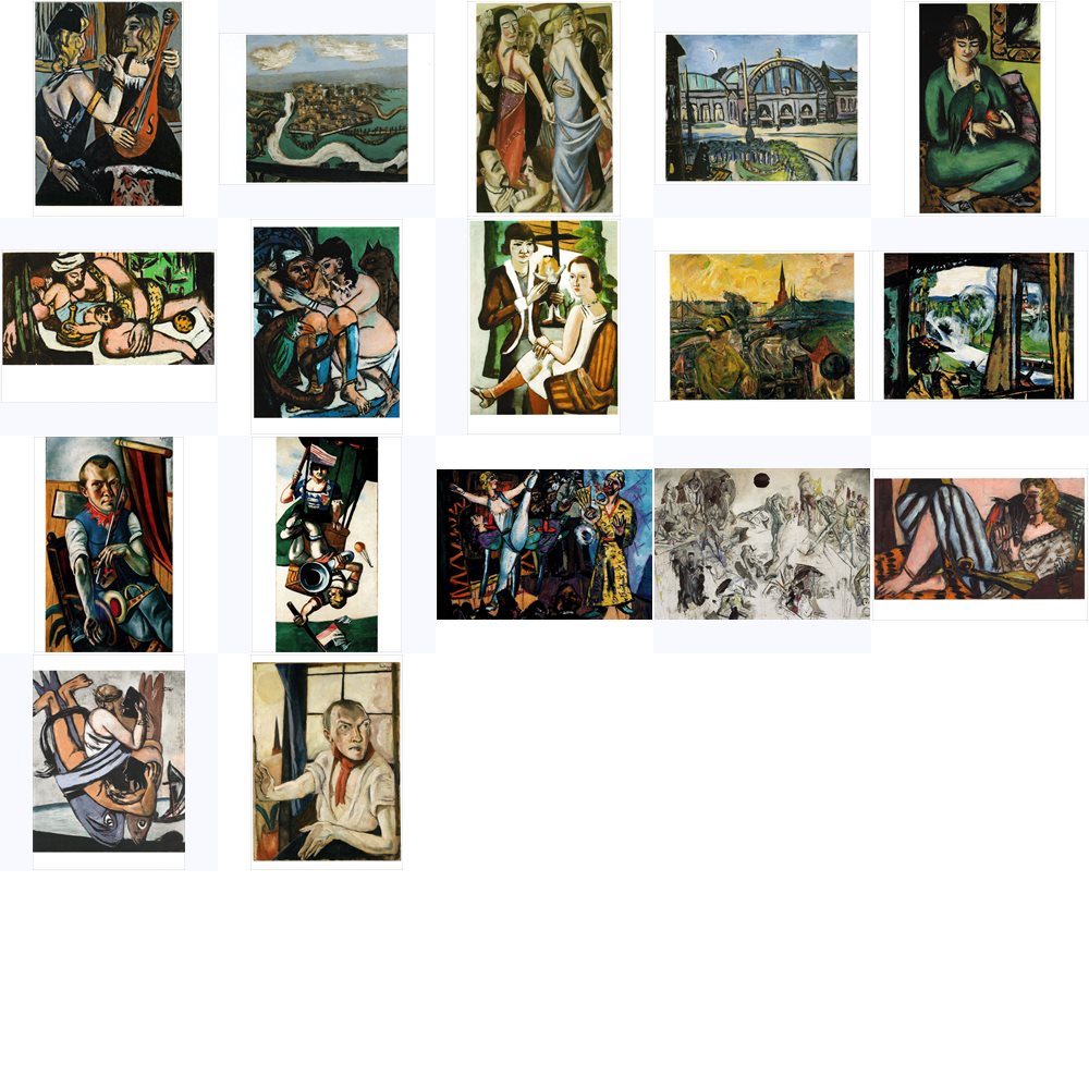 Kunstkarten-Komplett-Set Max Beckmann Kunstkarten-Komplett-Set Max Beckmann