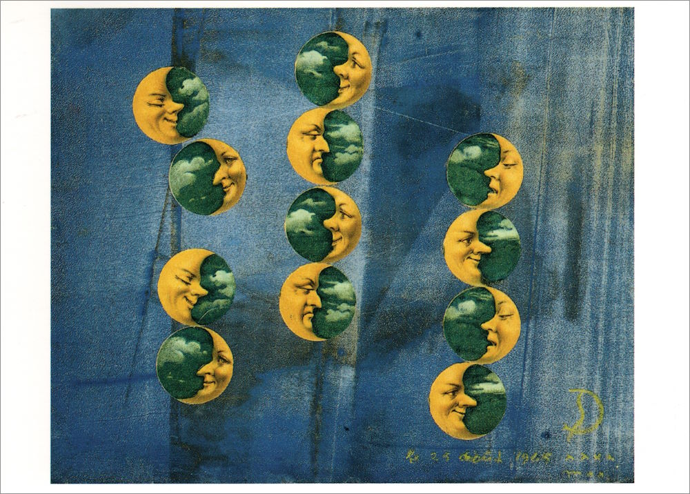 Kunstkarte Max Ernst "D 1965" Kunstkarte Max Ernst "D 1965"