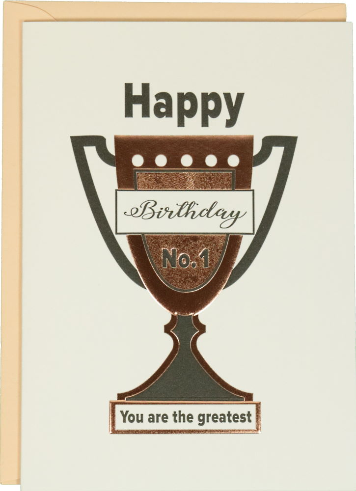 Glückwunschkarte Geburtstag: Donna May Happy Birthday - You are the greatest!
