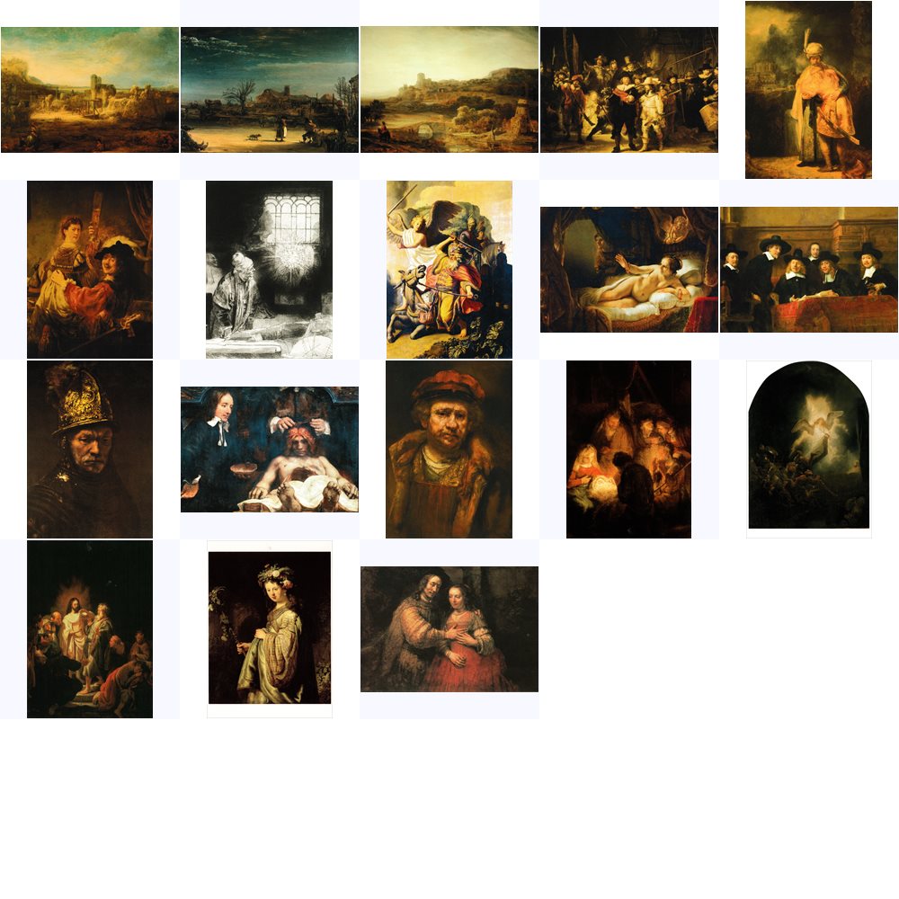 Kunstkarten-Komplett-Set Rembrandt van Rijn Kunstkarten-Komplett-Set Rembrandt van Rijn