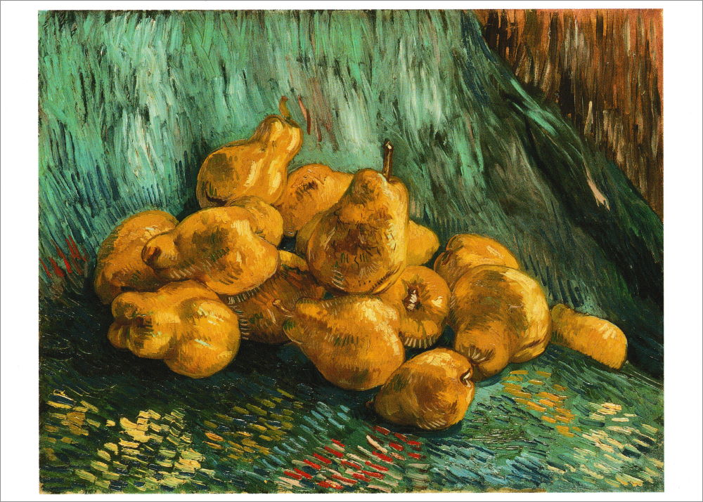 Kunstkarte Vincent van Gogh "Quittenstillleben"