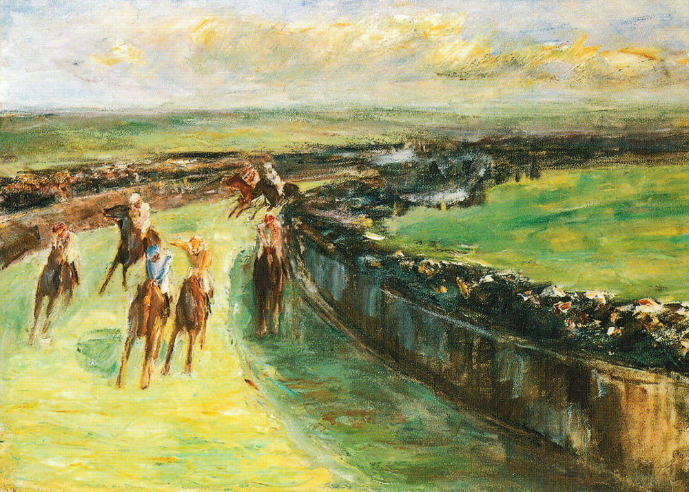 Kunstkarte Max Liebermann "Pferderennen" Kunstkarte Max Liebermann "Pferderennen"
