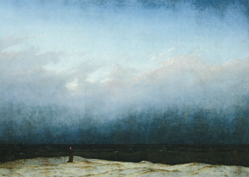 Kunstkarte Caspar David Friedrich "Der Mönch am Meer" Kunstkarte Caspar David Friedrich "Der Mönch am Meer"