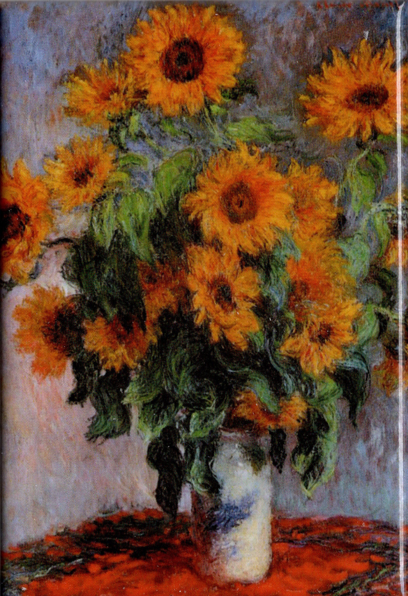 Kunstmagnet Claude Monet: Sonnenblumen-Strauß