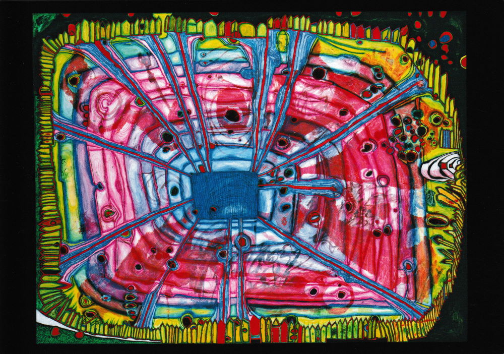 Kunstkarten-Set Friedensreich Hundertwasser III