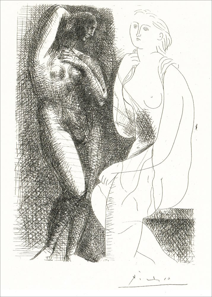 Kunstkarte Pablo Picasso "Suite Vollard" Kunstkarte Pablo Picasso "Suite Vollard"