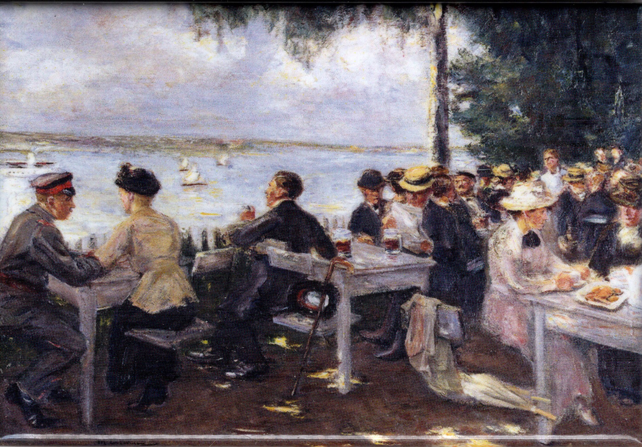 Kunstmagnet Max Liebermann: Gartenlokal an der Havel