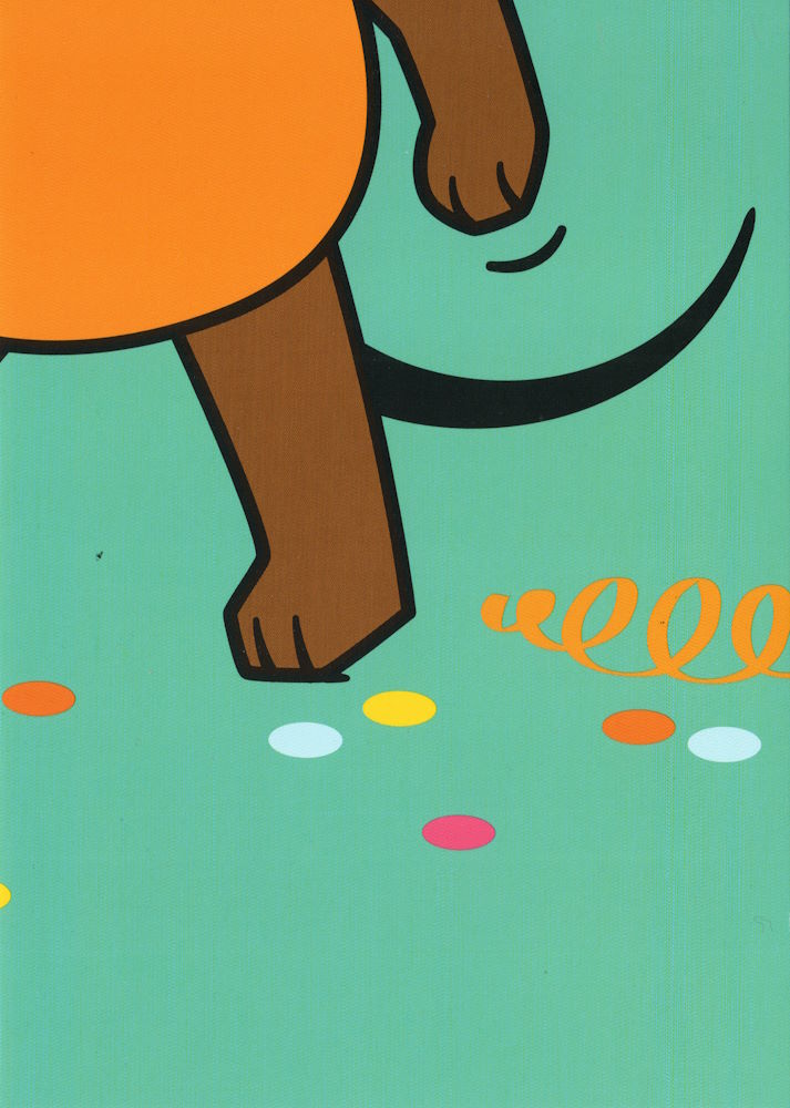 Postkarte "Sendung mit der Maus: Starschnitt Tanzende Maus IV" Postkarte "Sendung mit der Maus: Starschnitt Tanzende Maus IV"