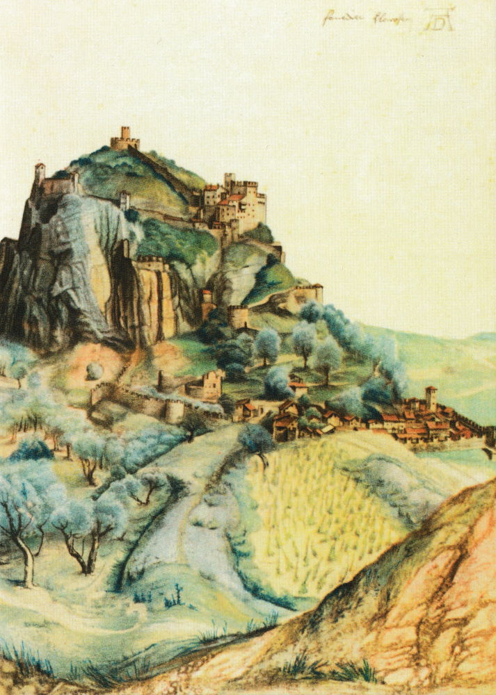 Kunstkarte Albrecht Dürer "Ansicht von Arco" Kunstkarte Albrecht Dürer "Ansicht von Arco"