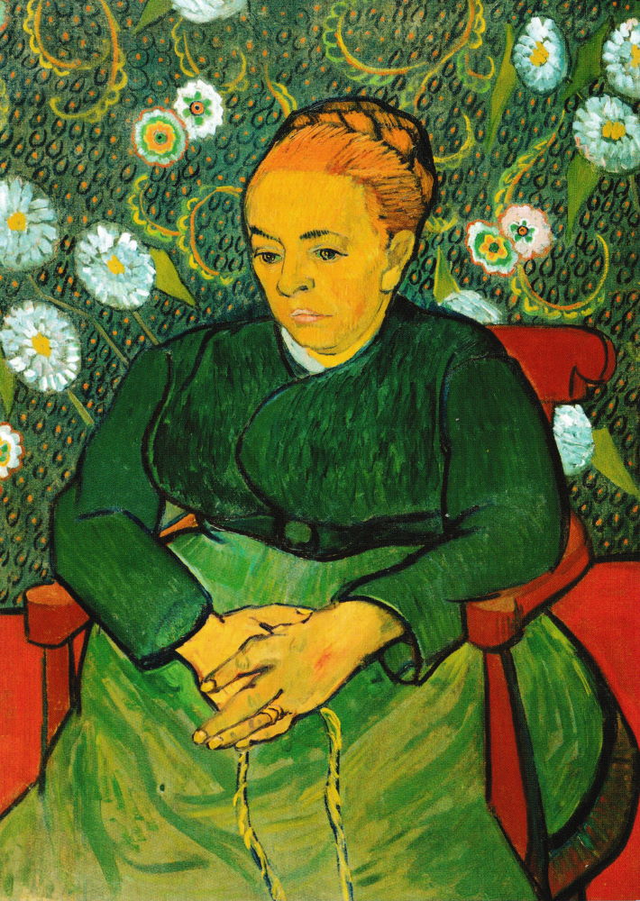Kunstkarte Vincent van Gogh "La Berceuse"