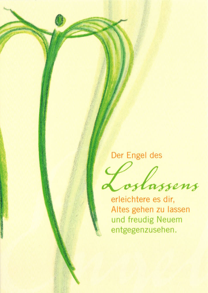 Postkarte "Der Engel des Loslassens"