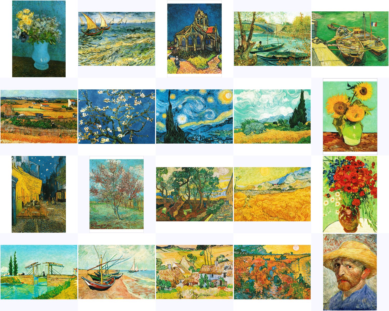 Kunstkarten-Topseller-Set Vincent van Gogh
