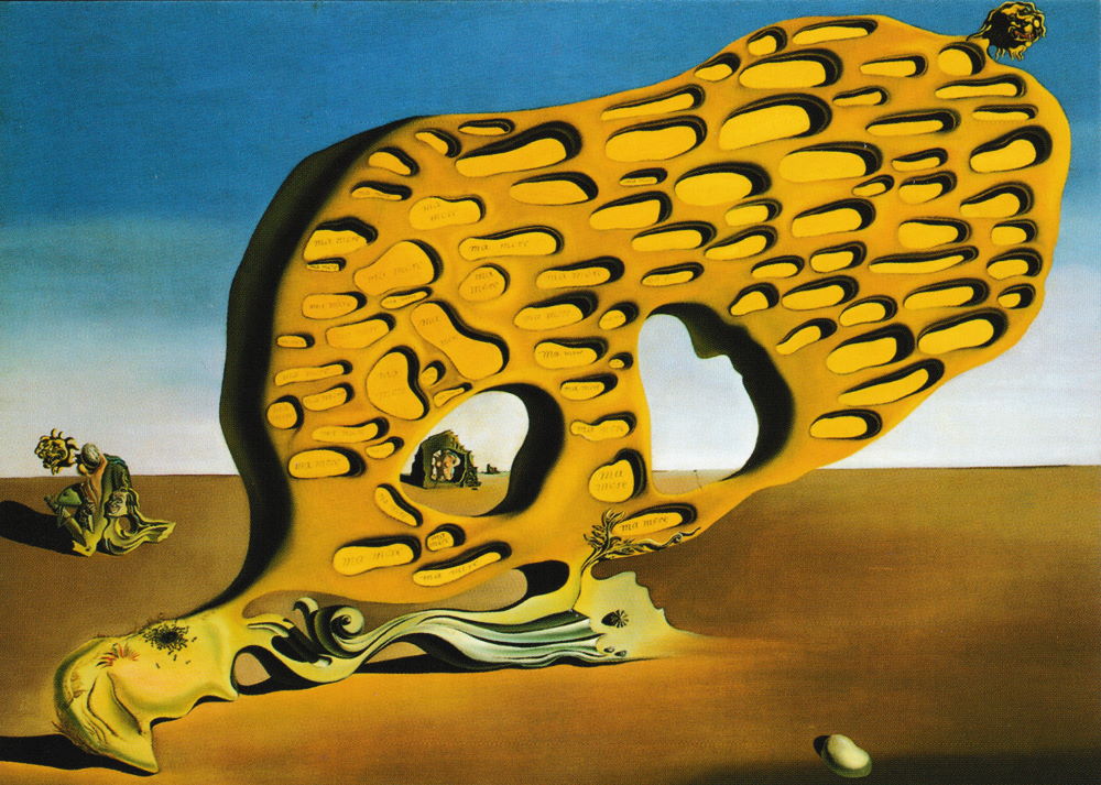Kunstkarte Salvador Dalí "Das Rätsel der Begierde" Kunstkarte Salvador Dalí "Das Rätsel der Begierde"