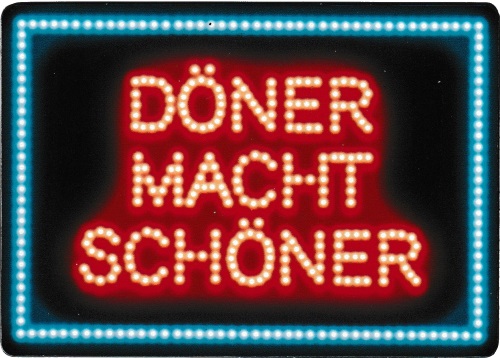 Kühlschrankmagnet "Döner macht schöner" Kühlschrankmagnet "Döner macht schöner"