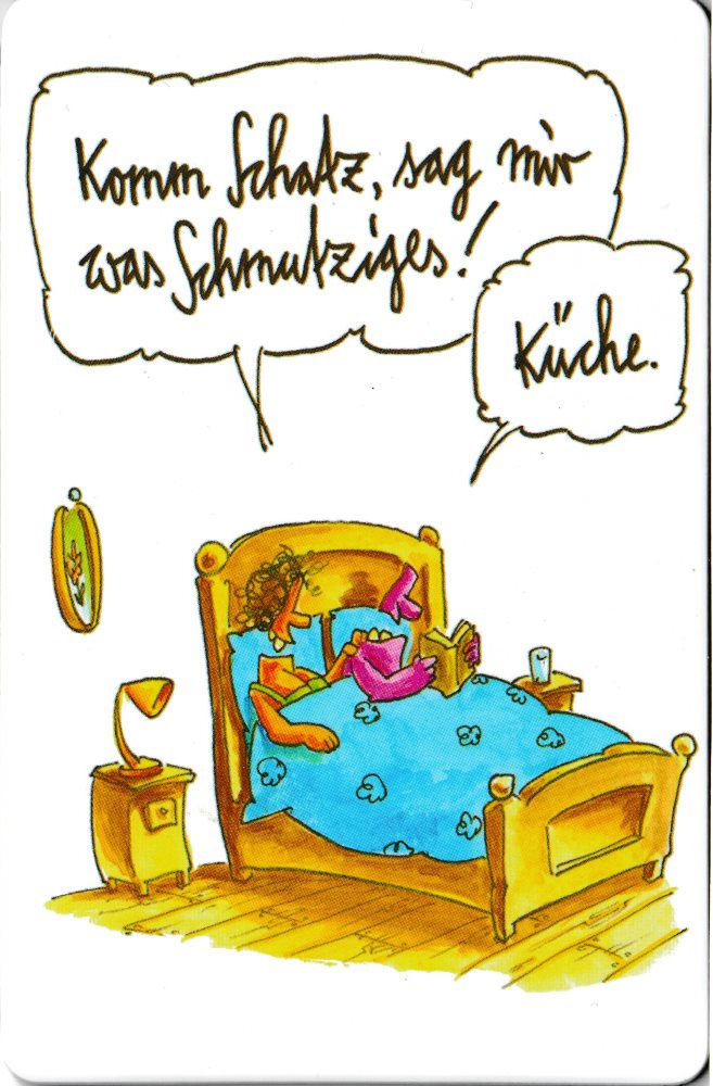 Kühlschrankmagnet "Komm Schatz, sag mir was Schmutziges!" Kühlschrankmagnet "Komm Schatz, sag mir was Schmutziges!"