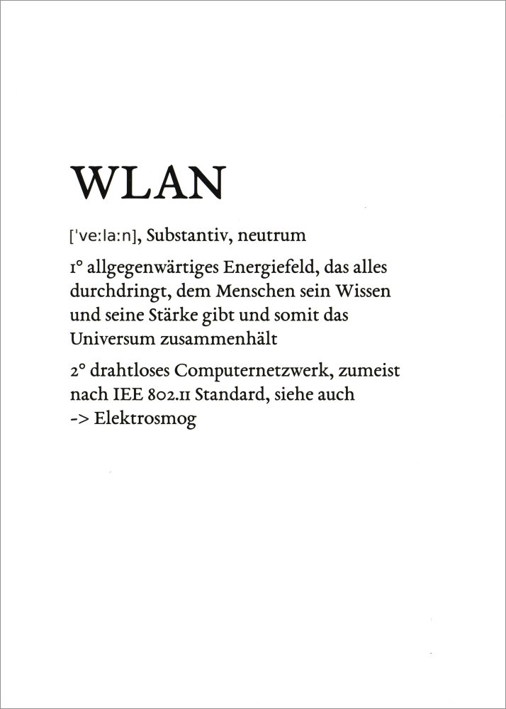 Lexikarte "WLAN"