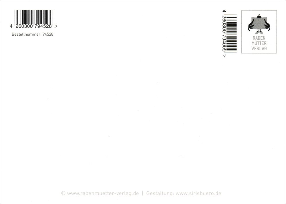 Postkarte "To Do List" (Rückseite)