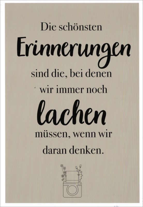Die Schönsten Erinnerungen Sind Die